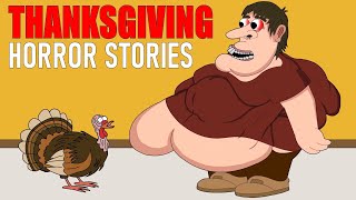 3 SCARY TRUE THANKSGIVING HORROR STORIES ANIMATED [upl. by Kermy]