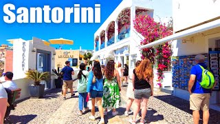 Fira  Santorini  Greece  4K Walking Tour  May 2024 [upl. by Del83]