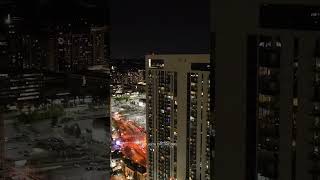 Buckhead Atlanta Ga 4K drone at night [upl. by Yob856]