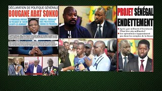 BOUGANE DEMANDE A FUSILLER SONKODPG SONKO LE CLASH EN AVANTPROJET DENDETTEMENT LE QUOTIDIEN [upl. by Vizzone]