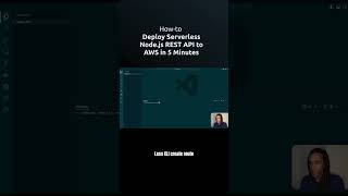 The easiest way to deploy Serverless Nodejs REST APIs to AWS [upl. by Nitsug]