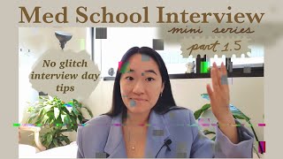 Med School Interview  TIPS for INTERVIEW DAY so you DONT end up slapping yourself [upl. by Neelahs]