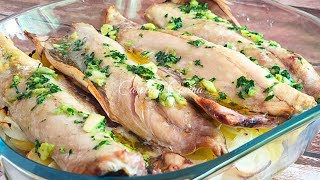 CABALLA al HORNO con PATATAS fácil y deliciosa [upl. by Raynard]