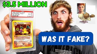 Logan Paul Pokemon Card SCANDAL Was It All Fake [upl. by Pfister]