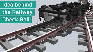 the wonderful idea behind the Railway check rail [upl. by Nillek785]