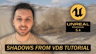 Shadows from VDB in Unreal Engine 54 Tutorial [upl. by Sharity3]