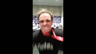 Trevor Phillips Steven Ogg from GTA 5 Tells me quotGo F Yourselfquot NY Comic Con 2013 Original [upl. by Dinse]