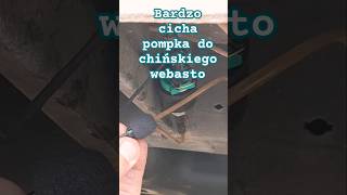 Cicha pompka do chińskiego webasto ultra silent doze pump Chinese diesel heater dieselheater [upl. by Elleirbag434]