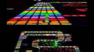 Super Mario Kart Hack Rainbow Road [upl. by Navlys135]