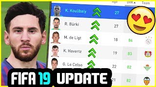 NEW FIFA 19 SQUAD UPDATE  NEW UPGRADES TRANSFERS amp MORE 18th April 2019 [upl. by Astiram]