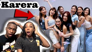 BINI Karera Official Music Video REACTION [upl. by Anek]