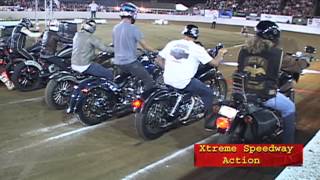 Harley Race 1 Sept 8th 2012 Costa Mesa Speedway Harley Night [upl. by Tsui]