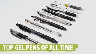 Top Gel Pens of All Time [upl. by Ludba472]