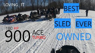 180HP 900 ACE TURBO BEST SLED EVER OWNED [upl. by Daniels772]