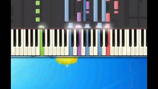 Disco labirinto Subsonica Piano tutorial by Synthesia [upl. by Nylyahs132]