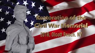 The Olcott Civil War Memorial Restoration [upl. by Twitt]