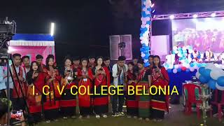 TSB PROGRAM BELONIA COLLEGE UNIT WELCOME SONG 2024 [upl. by Aldous]