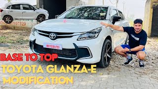 2024 Toyota Glanza E modifications Base to top with price toyota glanza [upl. by Kidd]