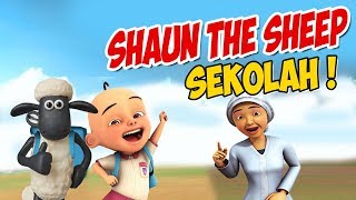 Shaun The sheep pergi Sekolah  Upin ipin senang GTA Lucu [upl. by Aicargatla]