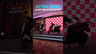 Lectrix EV has launched their all new electric scooter NDuro in India at Rs 57999 exshowroom [upl. by Tserof642]