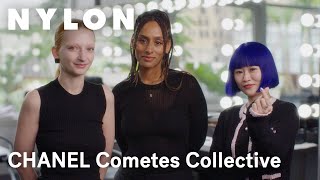 Behind The Makeup With The CHANEL Cometes Collective  NYLON [upl. by Ecallaw969]