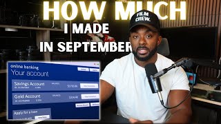 How much I made in September as a Videographer [upl. by Sherill891]