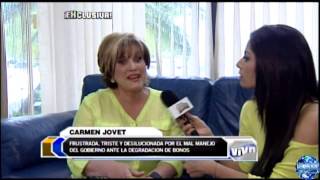 Carmen Jovet Pierde Ahorros de Toda Su Vida [upl. by Abbate]