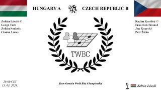 Gomoku TWBC 2024  Hungary A vs Czech Republic B [upl. by Rowan]