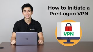 How to Initiate a PreLogon VPN  CISCO AnyConnect [upl. by Divaj]