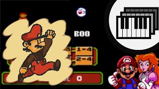 Super Mario Bros Deluxe  You Vs Boo Piano [upl. by Asserrac]