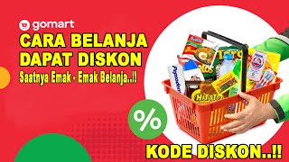 KODE PROMO GOJEK GOMART TERBARU [upl. by Averir]