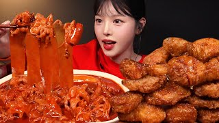 SUB겉바속촉 허니콤보에 매운 국물닭발 먹방🍗🔥교촌 오리지널치킨까지 맵단짠 꿀조합 리얼사운드 Honey Combo amp Chicken Feet Mukbang Asmr [upl. by Odelet414]