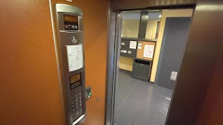 2002 Thyssenkrupp ISIS elevator with keypad  Lyon France [upl. by Hardman]