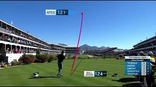 Hole in One Carlos Ortiz hits 2nd ace of Phoenix Open at the 16th Hole [upl. by Sira]