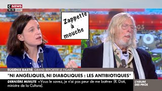 ZAM Gros clash entre Didier Raoult et Eugénie Bastié  😳 [upl. by Inajar]