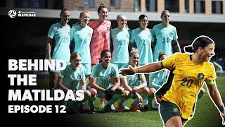 Behind the Matildas v Scotland amp England brought to you by Rebel [upl. by Oribella]