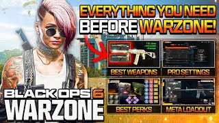 Top 5 Things To Do BEFORE BO6 Warzone Meta Settings amp More [upl. by Anear308]