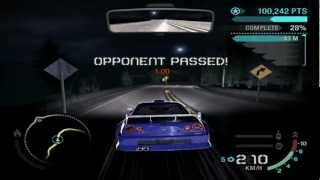 Need For Speed Carbon  Race 64  Desperation Ridge  Angie Canyon Duel [upl. by Tneicniv]