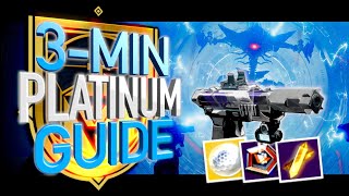 GLASSWAY GUIDE  3Minute Grandmaster Platinum destiny2 guide [upl. by Ahseim334]