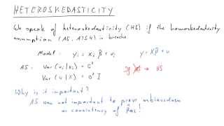 Heteroscedasticity Intro [upl. by Nylecaj746]