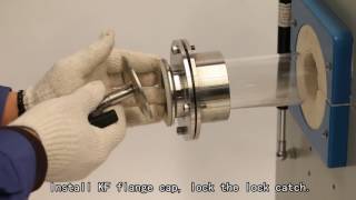 1200 degree electric resistance tube furnace operation procedure [upl. by Elleined384]