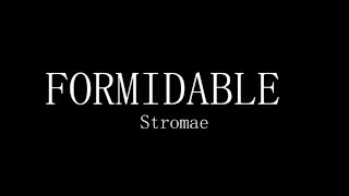 Stromae Formidable  Lyrics  Paroles [upl. by Nnanaej374]