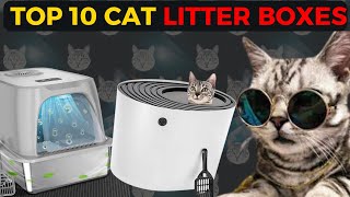 Top 10 Cat Litter Boxes for 2024 Your Ultimate Buying Guide Bonus Product [upl. by Eceinert465]