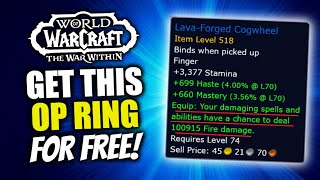 DONT MISS Get A Powerful Ring For Free Perfect For Leveling WoW The War Within Discarded Toolbox [upl. by Wivinia]