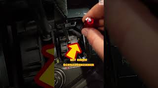 Automatikgetriebe Notentriegelung VAG DSG emergency release amp unlock automatic gearbox [upl. by Ellehcir]