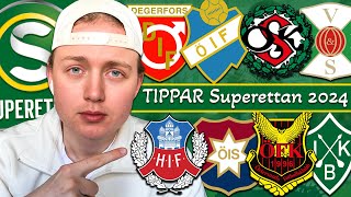 TIPPAR Superettan 2024 [upl. by Chadd]