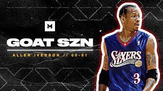 Allen Iverson 200001 MVP Season Highlights  THE ANSWER  GOAT SZN [upl. by Walden]