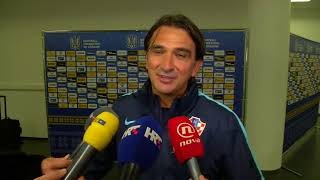 ZLATKO DALIC Izjava poslije pobjede u Ukraini [upl. by Annadal]