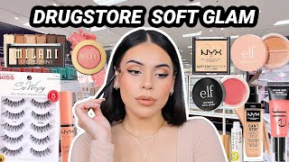 ALL DRUGSTORE Soft Glam Makeup For Beginners✨ Step By Step [upl. by Asir410]