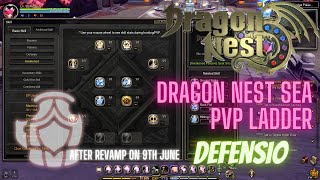 178 This Tank Still Hard  Defensio  Dragon Nest SEA Ladder [upl. by Carisa]